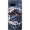 Gothic Moon with Bats and Flowers by Sarah Richter Pixel Skins